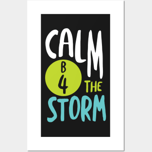 BINGO Pun Calm B4 the Storm Posters and Art